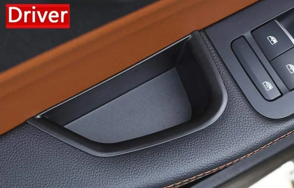 Автомобильный ящик для хранения на входную дверь черный лоток с нескользящим