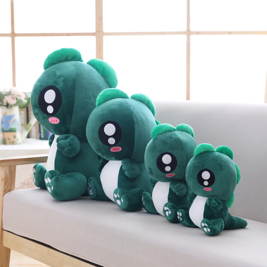 

Kawaii Plush Dinosaur Stuffed Animal Toy Cute Cartoon Dinosaur Doll Children Birthday Present Cushion Sofa Pillow Brinquedos