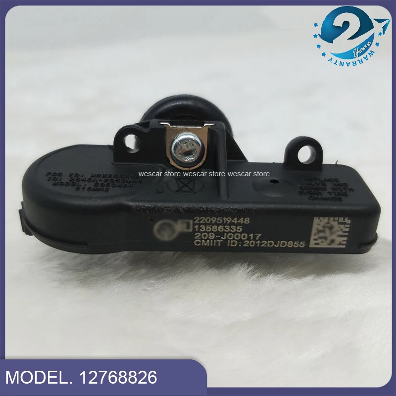 Датчик контроля давления в шинах TPMS 315 12768826 МГц 4 шт. для Buick Cadillac Chevy GMC 13586335 22854866