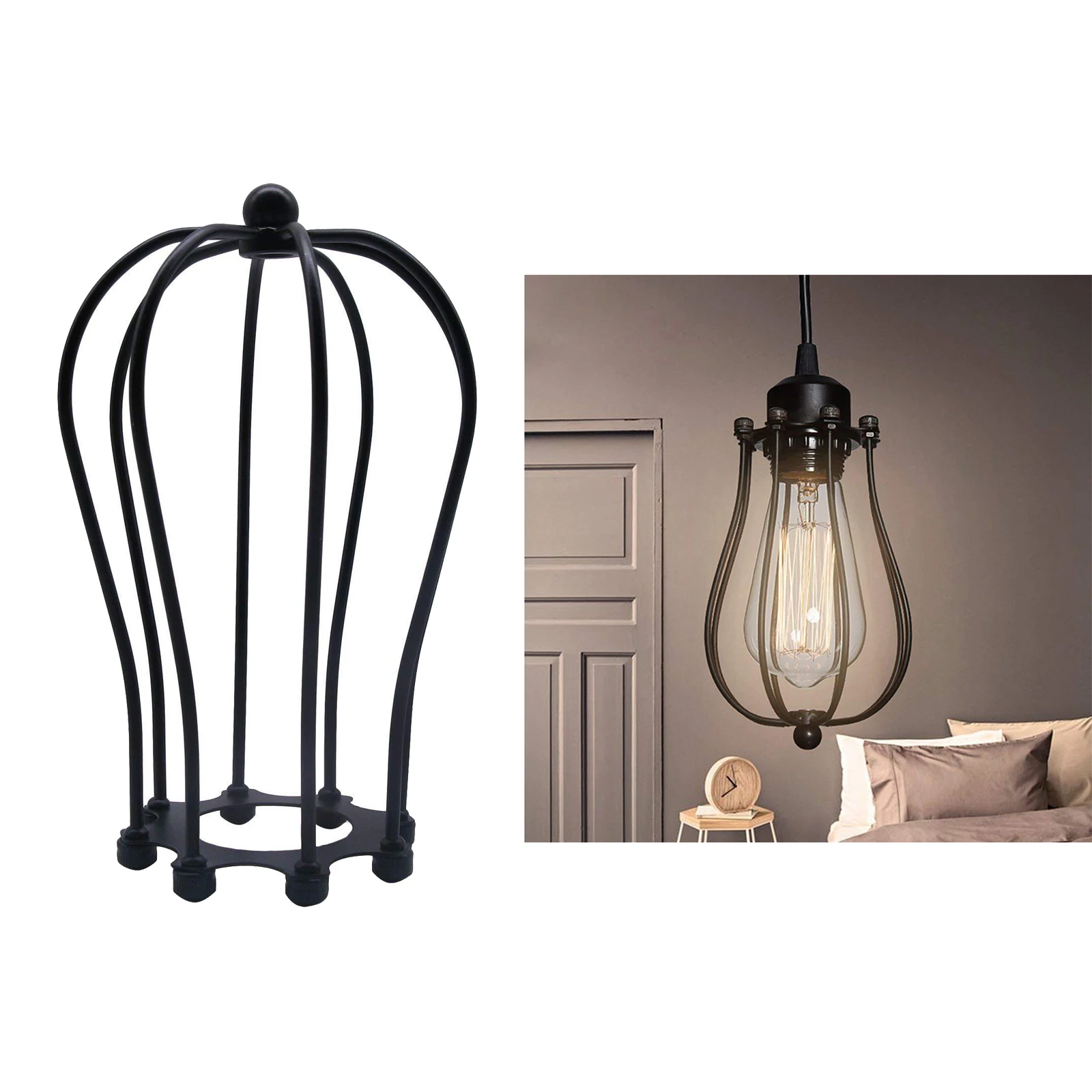 Металлический защитный кожух для потолочный светильник кулон строка и Винтаж