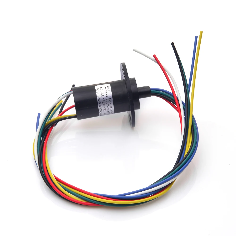 

Wind Power Slip Ring 2/3/4/5/6 Channel 5/10/15/30A Rotate Dining Table Slipring Electric Collector Rings
