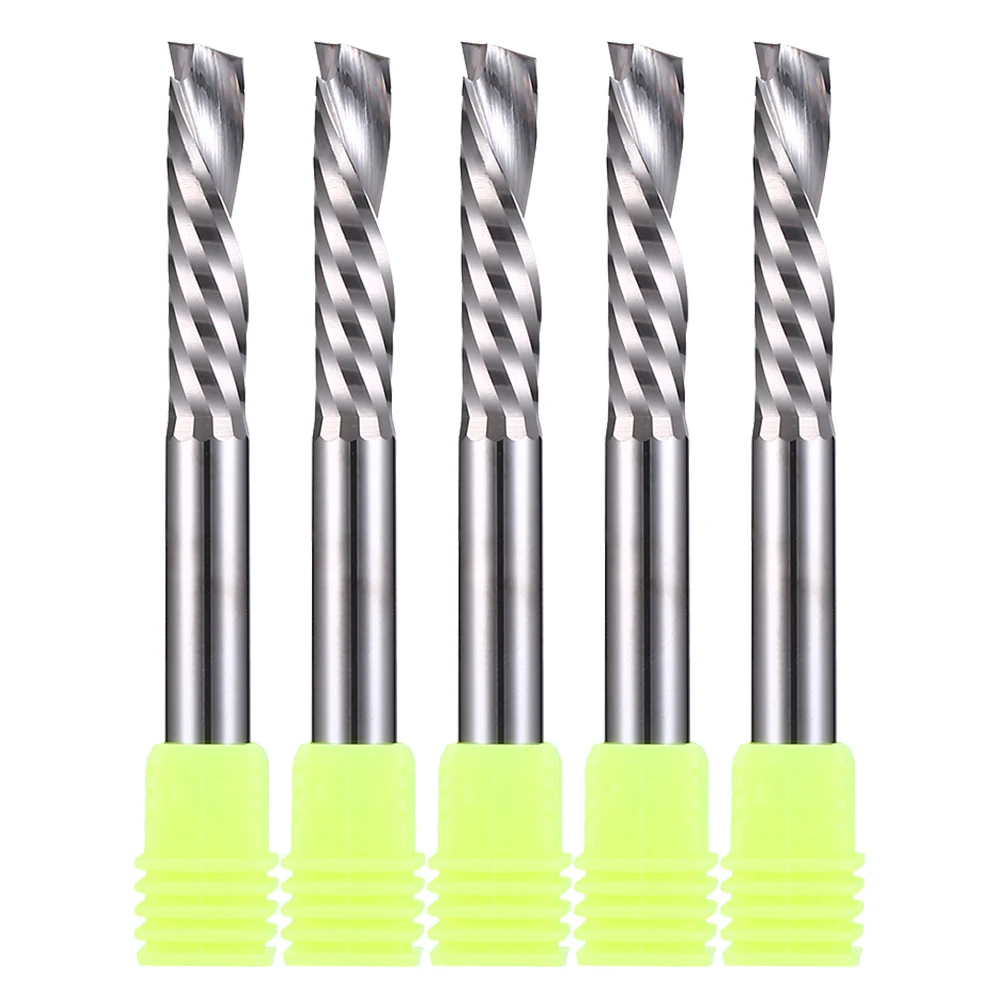 売る CNCフライス工具用にカットされた単一スパイラルフルート超硬アップダウン10個8x35x70l