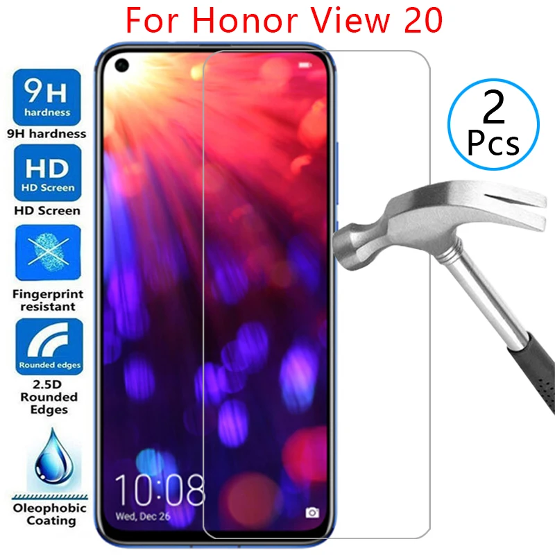 

Закаленное стекло для защиты экрана для honor view 20, чехол для honor v20 honer onor view20 v v20 20view, защитный чехол для телефона