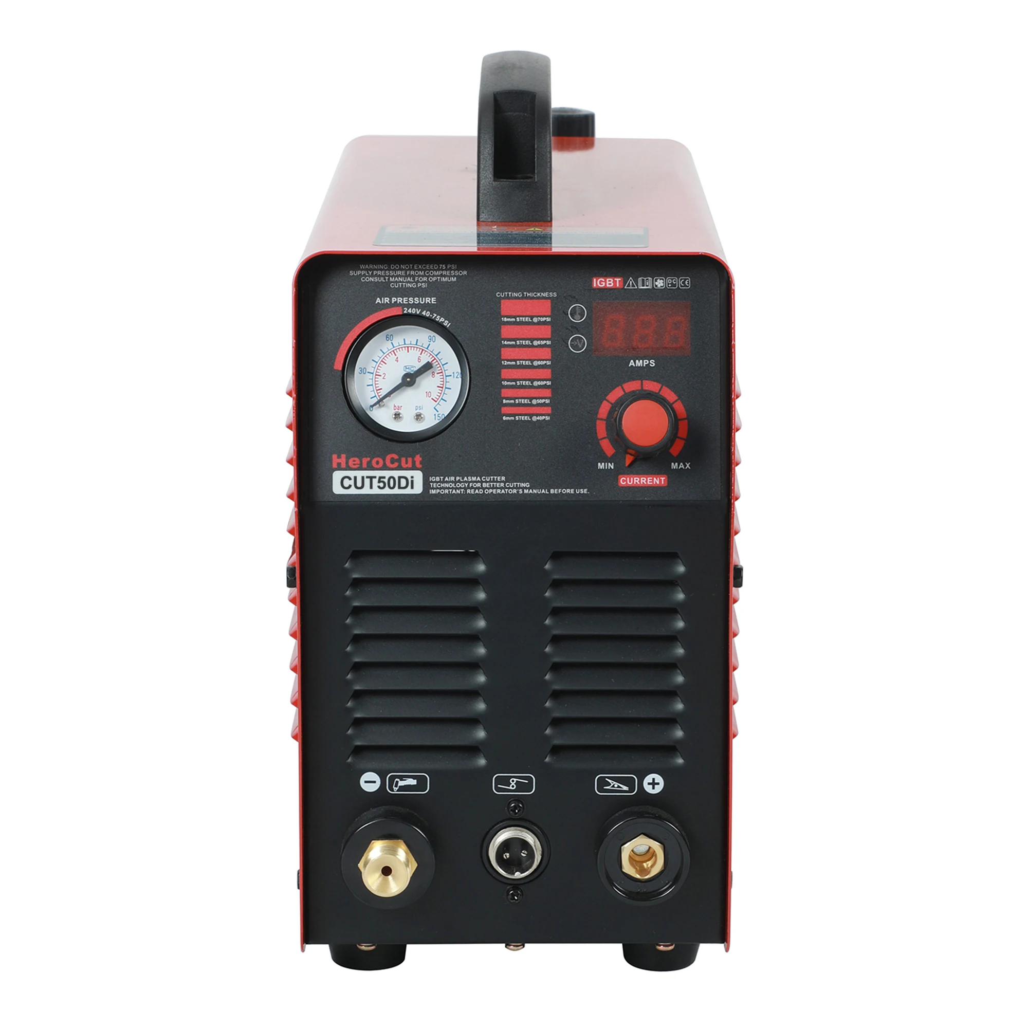 Herocut Cut50D 110/220V двойной Напряжение с изолированным затвором (IGBT) плазменная машина