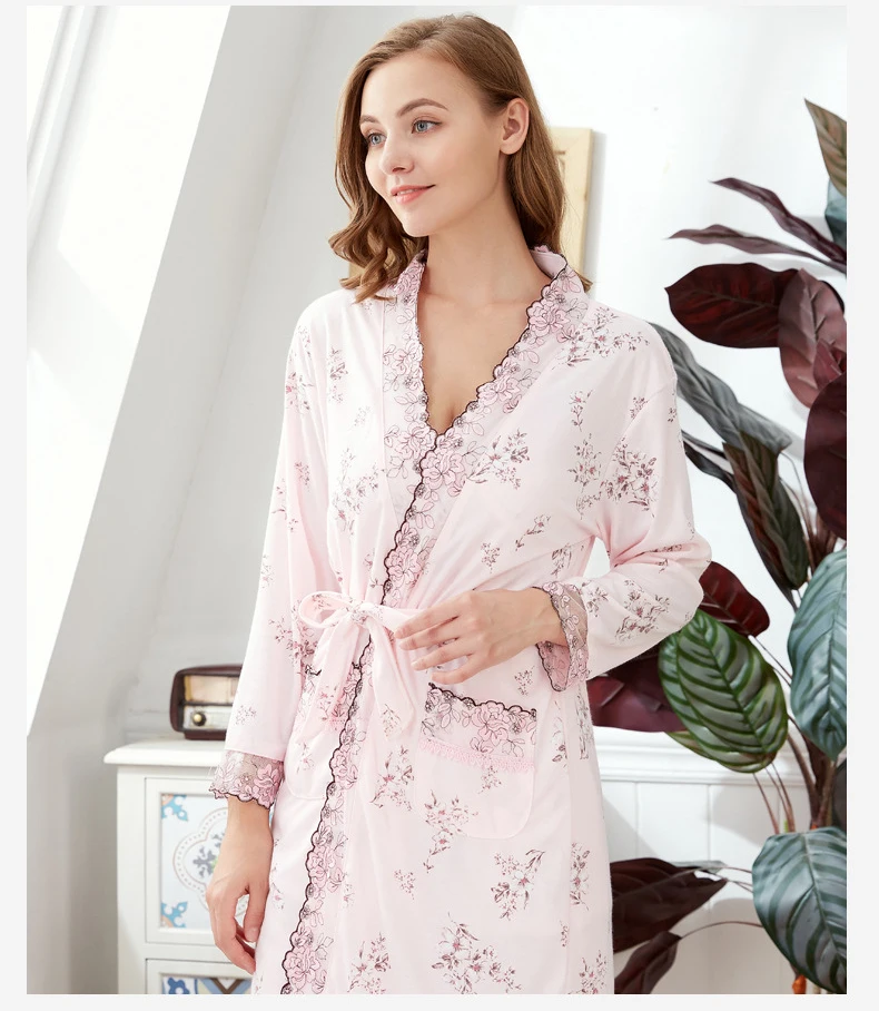 Женский кружевной пижамный комплект Хлопковая пижама на бретельках 3 предмета