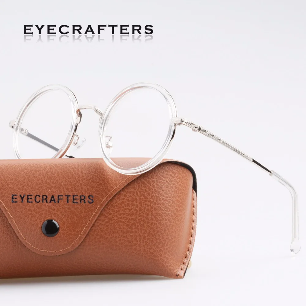 2021 Ретро оправа круглые очки классические новые винтажные оптические для мужчин