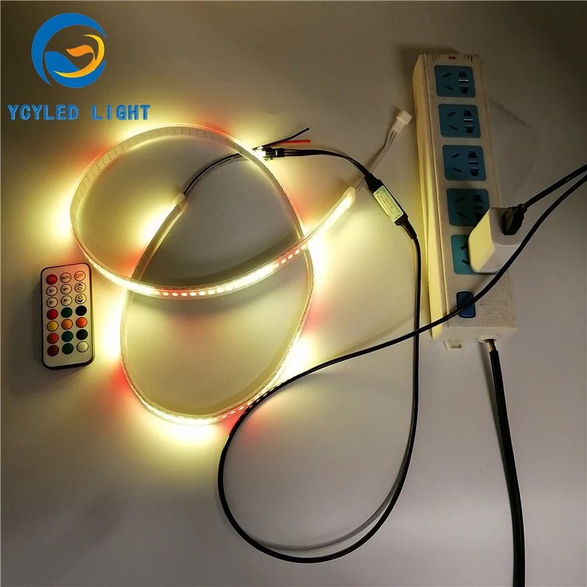 1 м 5 в usb ws2812b 144 светодиодов цифровой программируемый адресуемый 5050smd rgb Светодиодные полосы света ws2812 Светодиодная лента с радиочастотным пультом дистанционного управления
