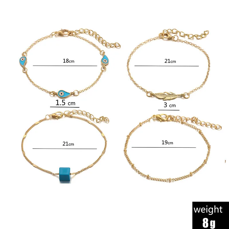 Богемный браслет на щиколотке кисточки в виде звезд кулон украшенный бусинами