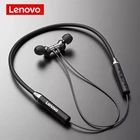 Оригинальные беспроводные Bluetooth-наушники Lenovo HE05, спортивные наушники, магнитная гарнитура