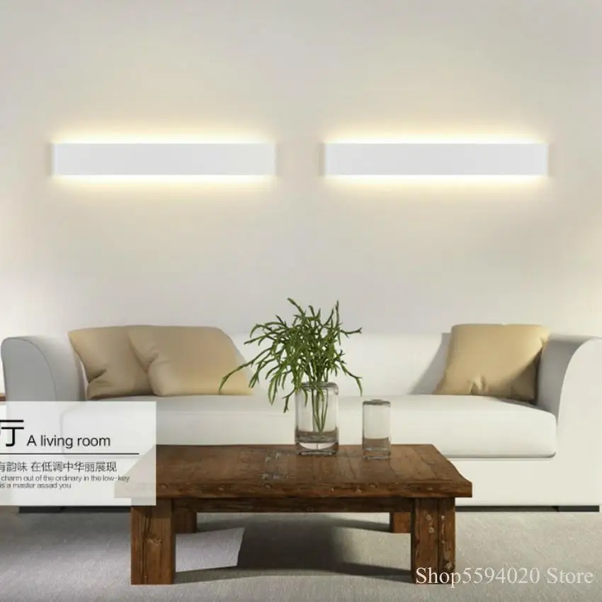 Светодиодный настенный светильник лестница отель простое пианино алюминий