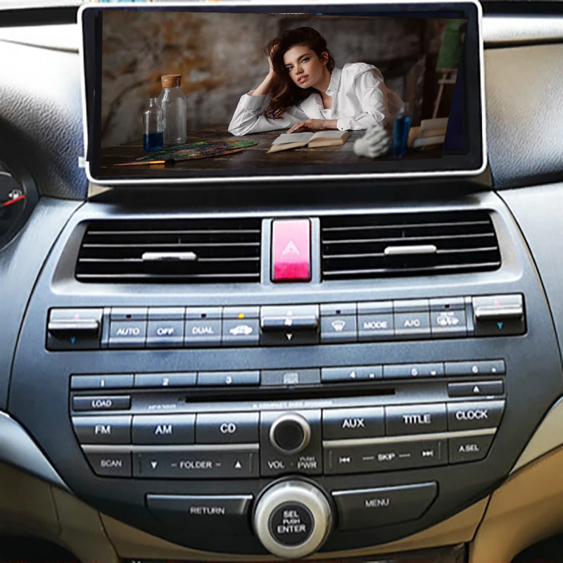 10,25 дюймов Android 6,0 Навигатор Автомобильный плеер gps для Honda accord/crosstour 8 2008-2013 bluetooth аудио руль