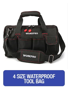 WORKPRO 1" и 18" инструменты Сумки Водонепроницаемые дорожные сумки прочные сумки