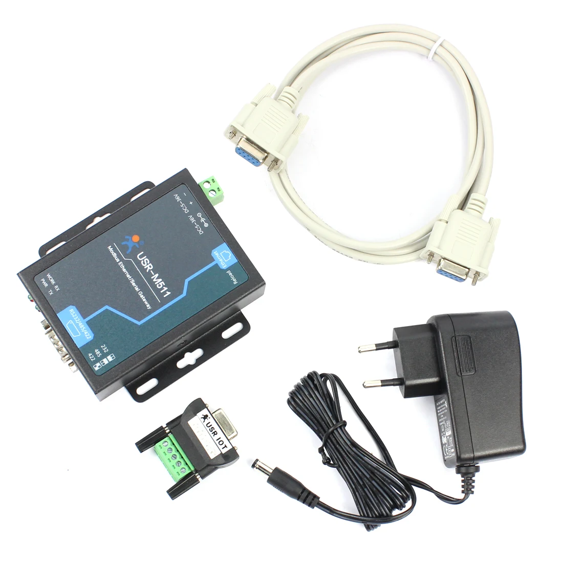 Женский шлюз Ethernet Modbus последовательный в поддерживает RTU/асци TCP Slave/Master |