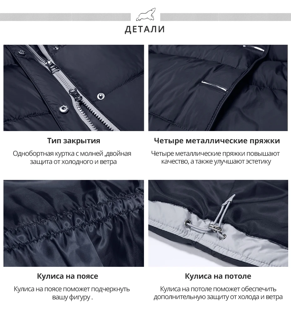 ICEbear Новинка с капюшоном куртка облегающая женская зимняя высокое качество бренда одежды двусторонняя молния на ветрозащитном куртке GWD18192I