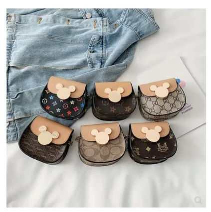 Модная сумка на плечо для девочек Disney милый кошелек мелочи новая милая