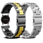 Браслет из нержавеющей стали для Garmin Vivoactive 3 4 Vivomove HR, металлический ремешок для наручных часов Garmin Active Move, 2022 мм