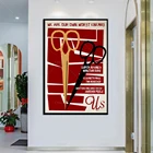 Домашний декор Jordan Peele's US (2019) Saul Bass Ретро стиль Hd Художественная печать модульные картины для спальни украшение холст живопись