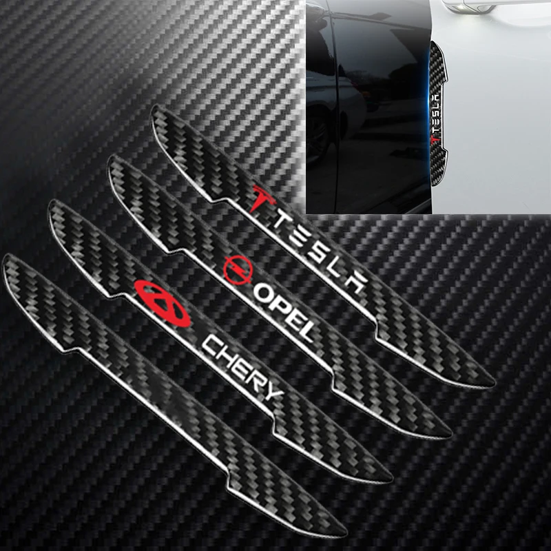 

4pcs Car Door Edge Anti Scratch Protection Strips Bumper Sticker for Kia Rio 4 5 X Sportage 2021 Picanto Cerato Car Accessories
