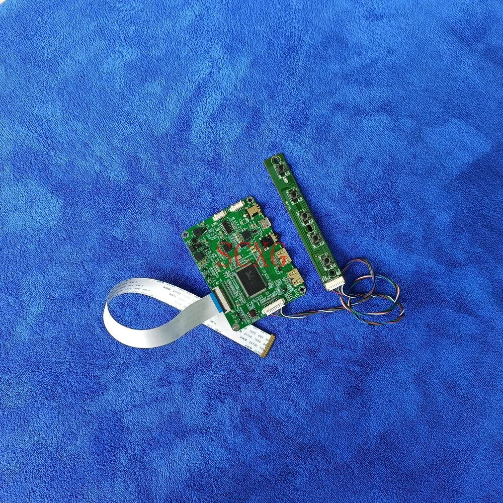 

30-Pin EDP KIT Matrix Drive Controller Board 1366*768 Micro-USB 5V HDMI-compatible 2-Mini LED Fit B156XW04 V7/V8 G156XTN02.0/1