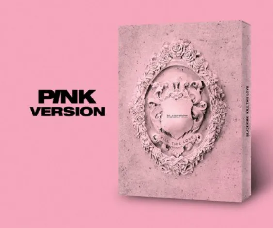 [MYKPOP]~ Официальный~ BLACKPINK Mini 2: KILL THIS LOVE Album CD+ Photo Book, KPOP SA19081102-BLACK Ver