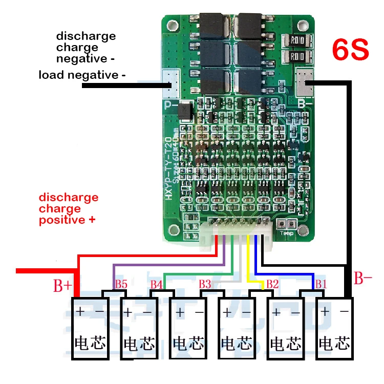 3S Φ 6S 7S 15A limit 20A 3 7 V 18650 Защитная плата литиевой батареи 12V 24V 29 4 литий ионные блоки BMS