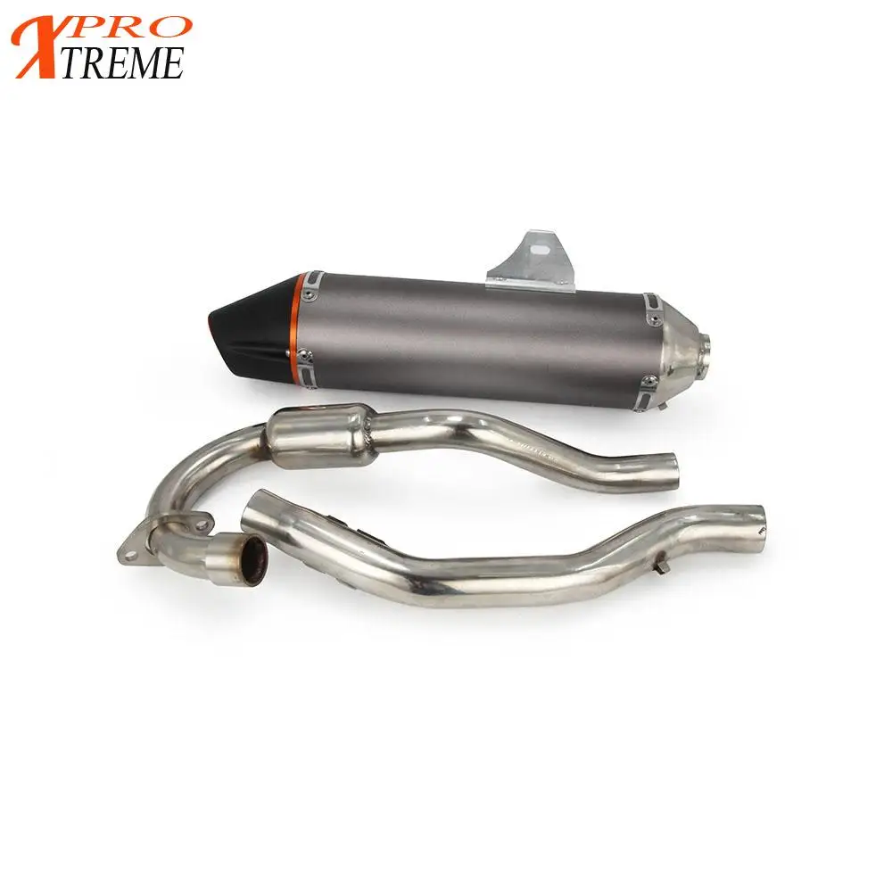 Мотоциклетная алюминиевая выхлопная труба глушитель система скольжения для Honda