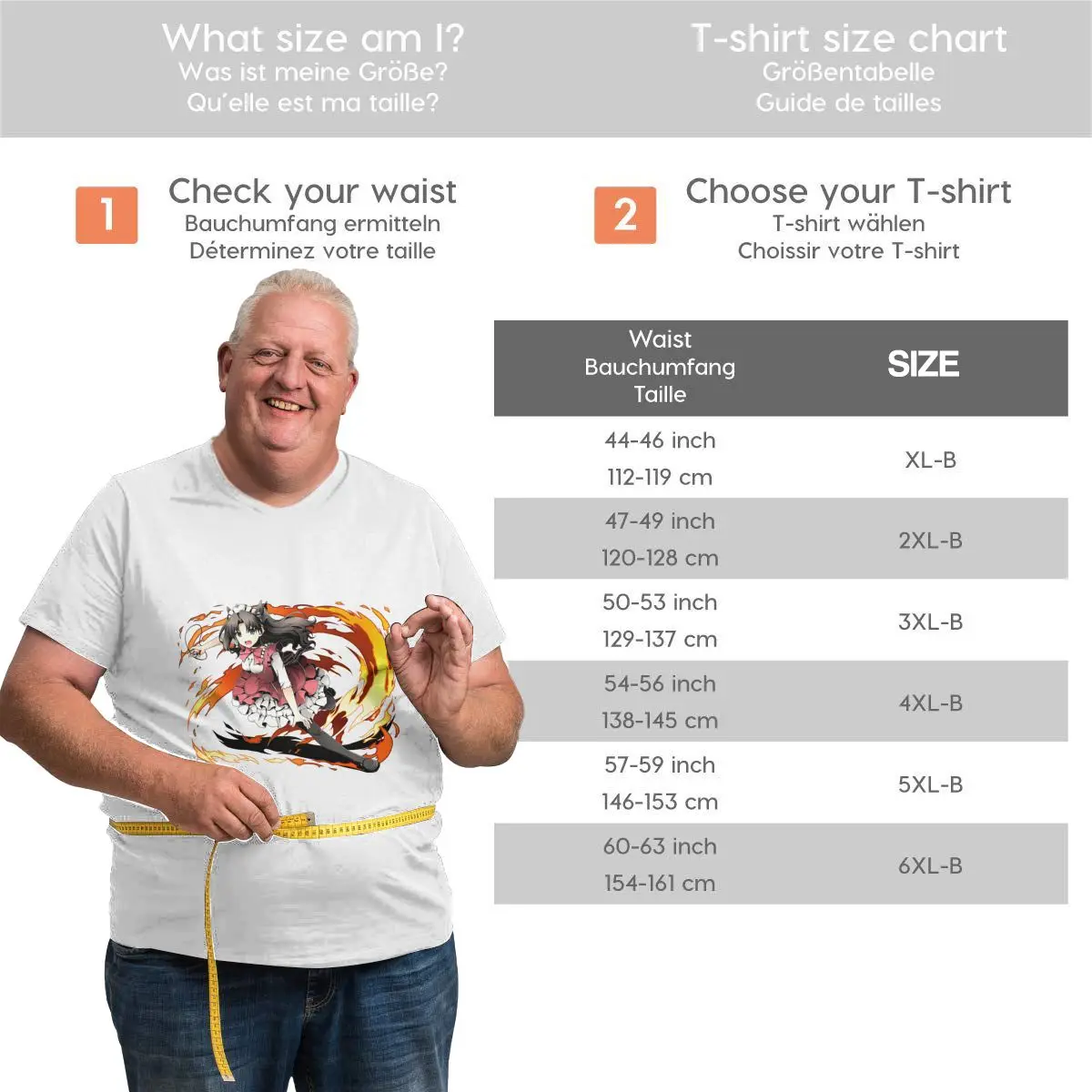 

Anime Fans Tohsaka 1 mans T Shirt Micro play Short sleeveRound neck T-shirt