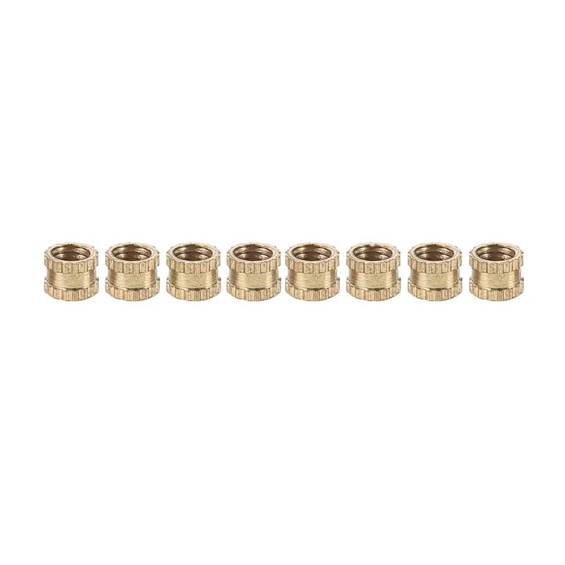 M3 X 3Mm Female Thread Brass Knurled Threaded Insert Embedment Nuts 100PCS | Обустройство дома