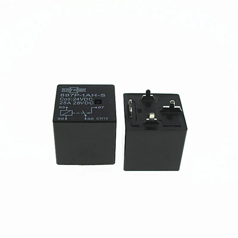 

NEW car 24V relay 897P-1AH-S 24VDC 897P-1AH-S-24VDC 897P1AHS 24VDC DC24V 24V 25A 4PIN