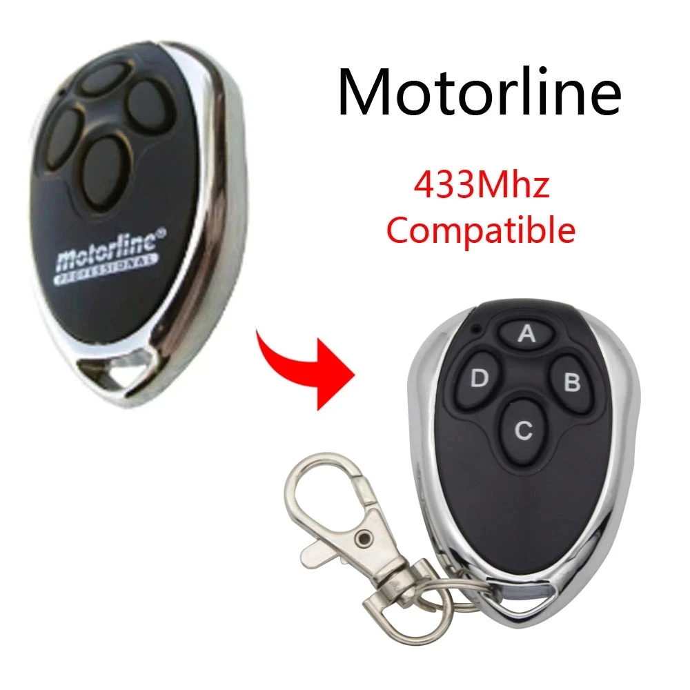 

Пульт дистанционного управления для гаражных дверей Motorline MX4SP RCM DSM 433,92 МГц, устройство для открывания ворот, 433 МГц