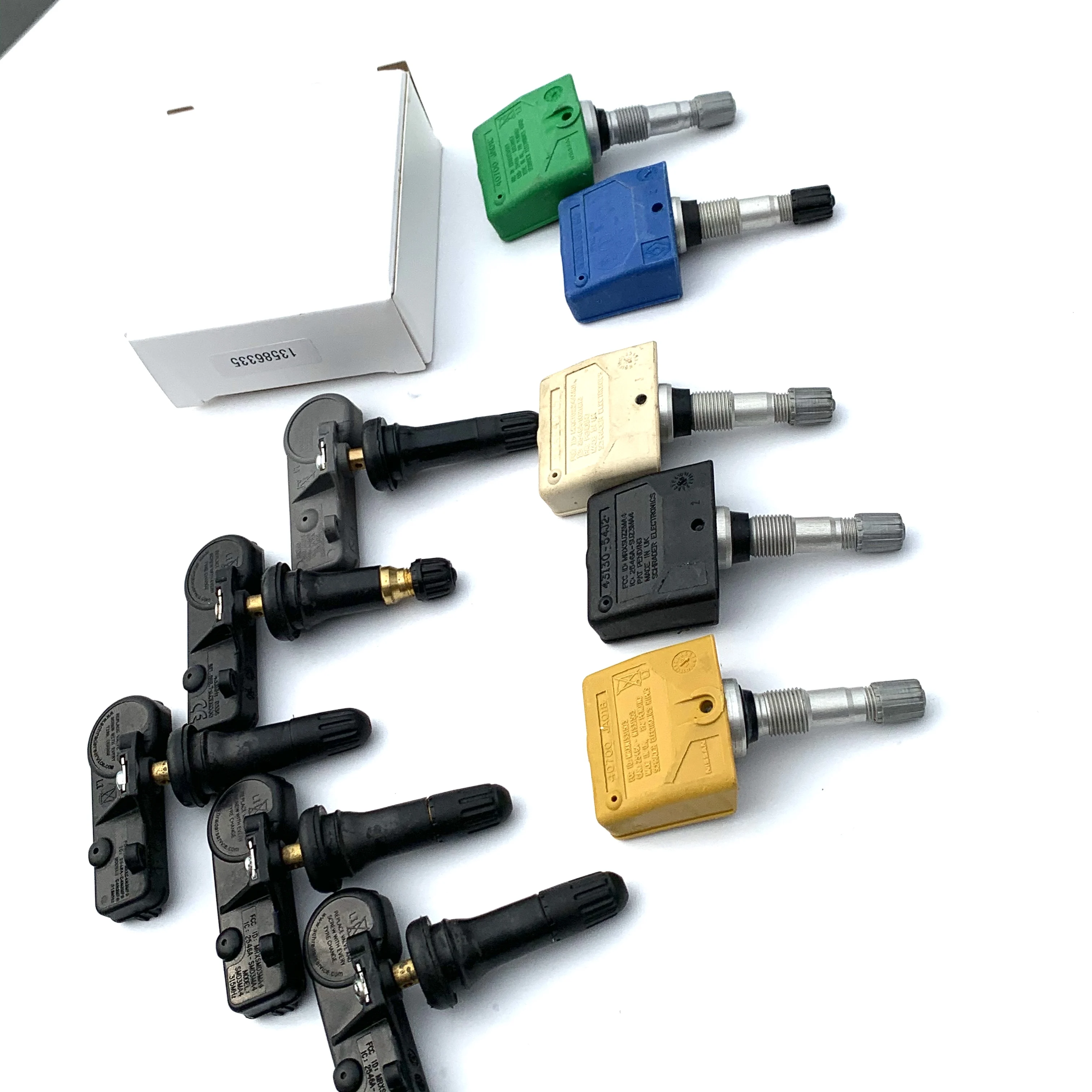 Датчик давления в шинах TPMS 9811536380 для Peugeot Citroen C4 433 МГц 4 шт. | Автомобили и мотоциклы