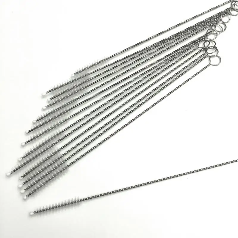 5Pcs/lot Straw Cleaning Brush Stainless Steel Feeding Bottle Wash Drinking Pipe Straw Baby Bottle Brushes Brush Cleaner