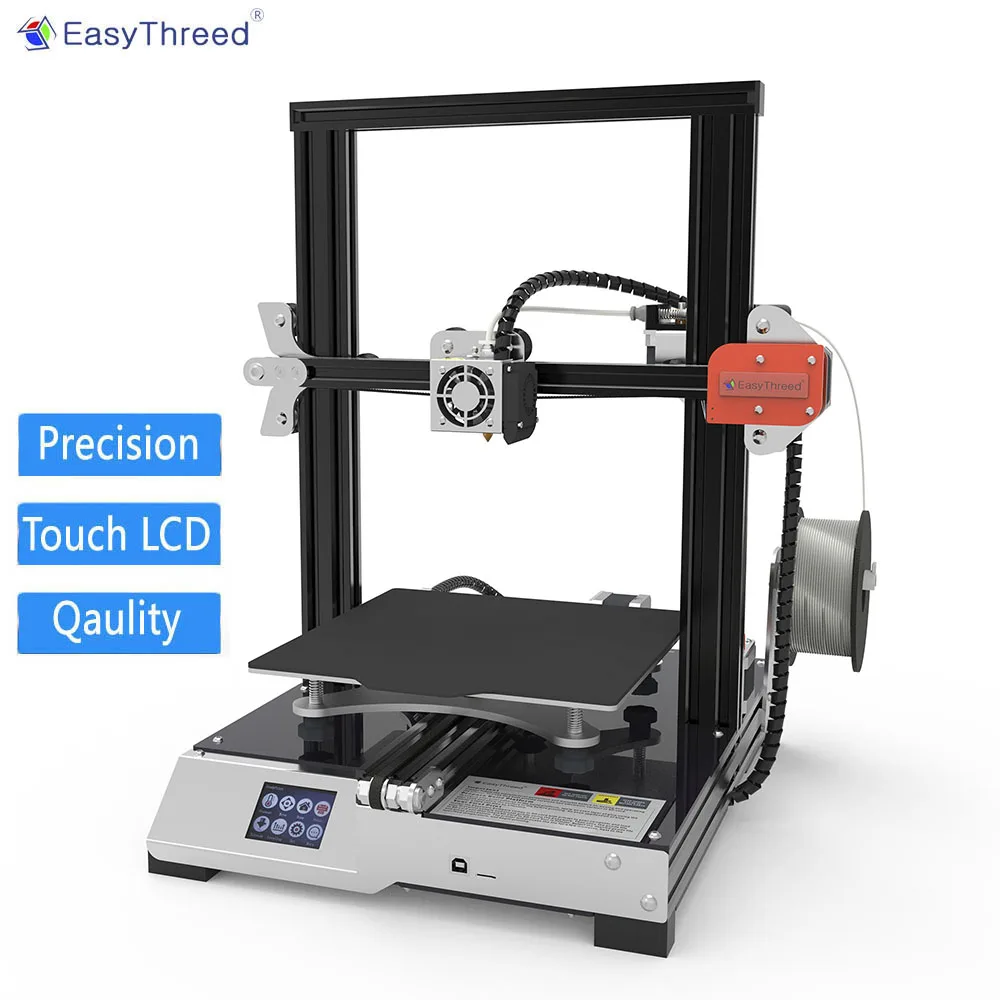 

Easythreed 3D Printer X7 Large Size high temperature nozzle print peek touch screen I3 3D Printer