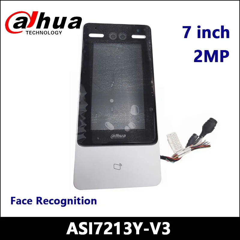 

Dahua Standalone Face Recognition Access Controller ASI7213Y-V3 7 inch Support Face IC card Password Unlock 2MP Wide Angle Lens