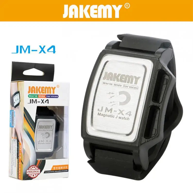 JAKEMY JM X4 компоненты адсорбционный браслет мощный магнитный для запястья