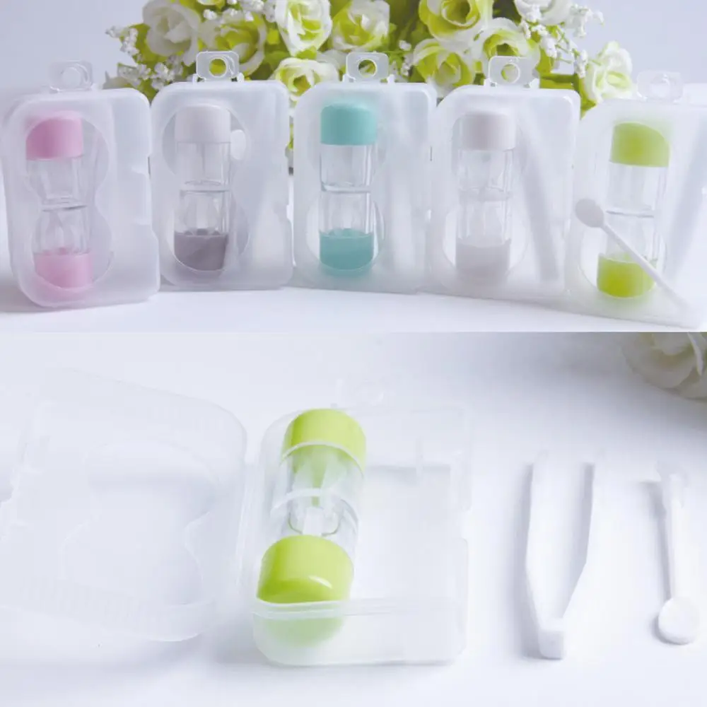 3 шт./компл. маленькое красивое Портативный контактные линзы для путешествий