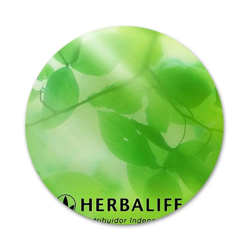 Черные и зеленые Роскошные значки Herbalife украшения броши металлические для одежды