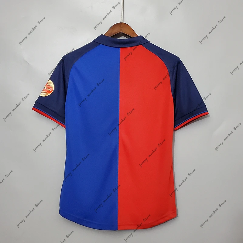 

RIVALDO home Retro soccer jersey XAVI football jerseys Messi maillot de foot Ronaldo camisa de time GUARDIOLA camiseta futbol