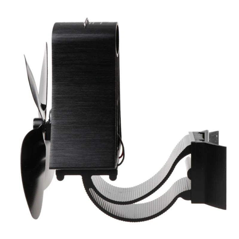 

4 Blades Efficient Heat Distribution Winter Household Modern Living Room Warm Heat Powered Aluminum Burner Energy Saving