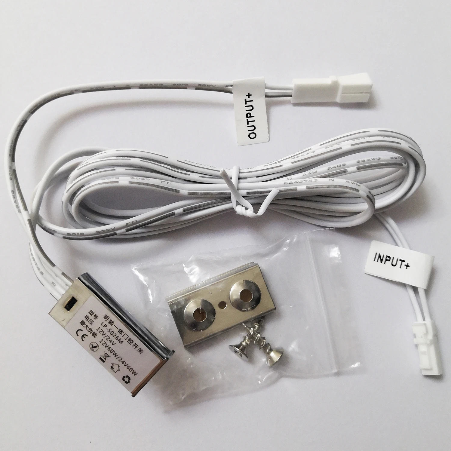 Встроенный шкаф с ИК датчиком движения светодиодный светильник для шкафа 12 В/24 В