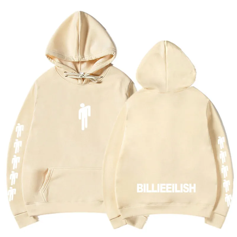 Новинка, хит, Billie Eilish, мужская толстовка с капюшоном, модная, зимняя, с принтом, хип-хоп, худи в уличном стиле, модная мужская одежда