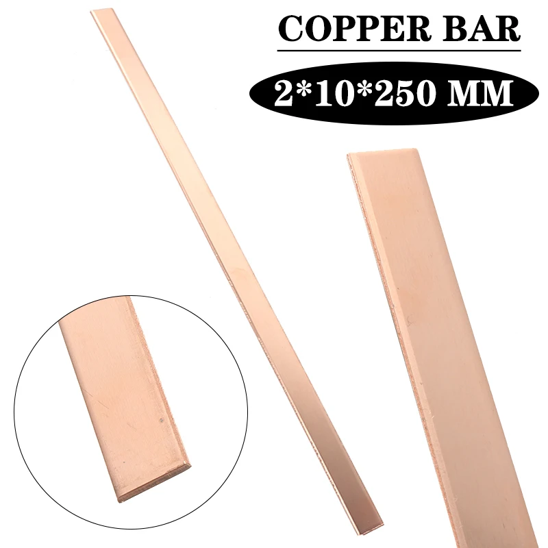 Медная Полоса T2 медь металлическая медная пластина высокой чистоты толщина 2 мм
