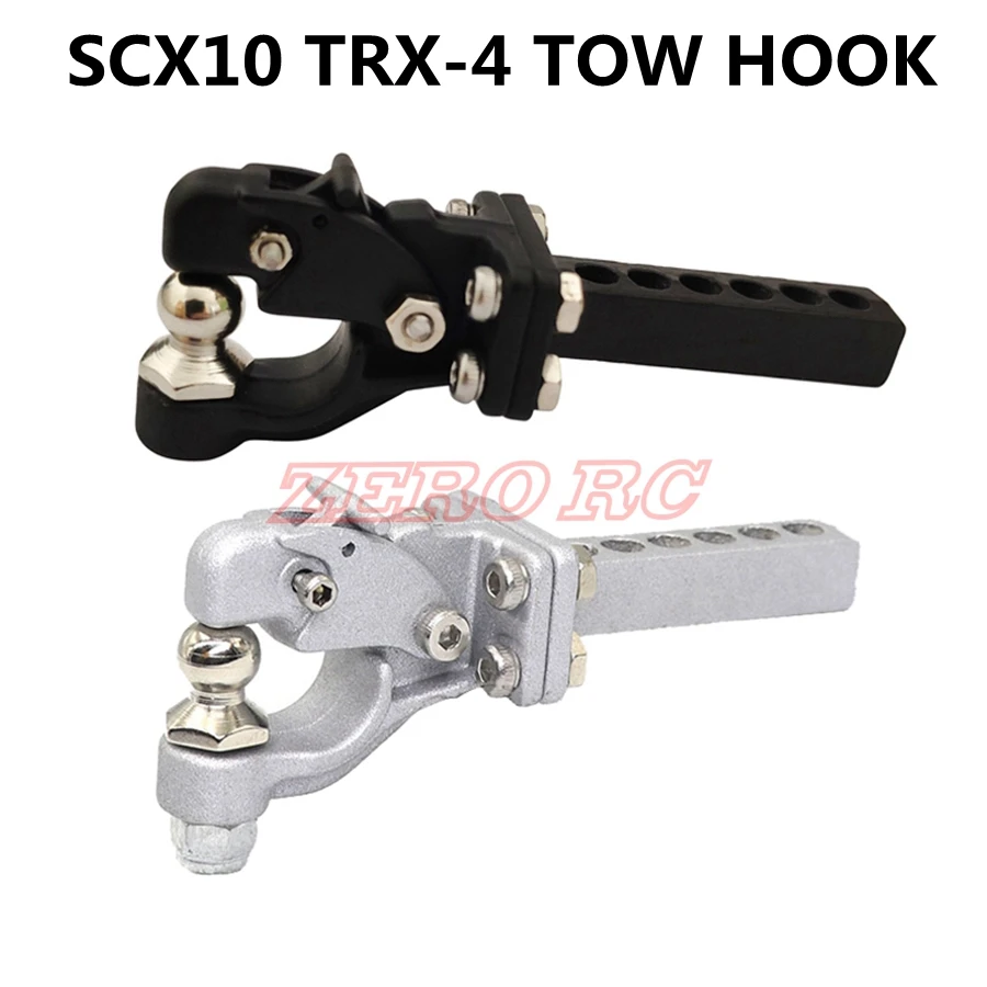 Полностью металлический прицеп 1/10 сцепное устройство приемник буксировочный