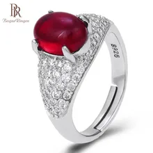 Bague Ringen кольцо из стерлингового серебра пробы с 8*7 мм натуральным драгоценным камнем из сердолика женский Подарок на годовщину Женские аксессуары ювелирные изделия