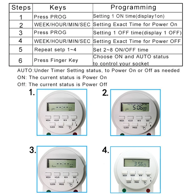 2PCS Socket 13A British Standard Cycle Timer Switch Hong Kong Timing Conversion Cocket UK Plug | Обустройство дома
