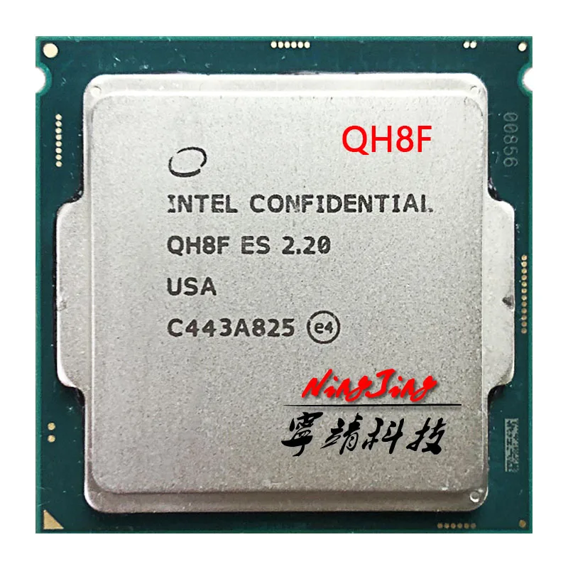 Процессор Intel core i7 es QH8F 2 ГГц четырехъядерный восьмипоточный ЦПУ L2 = 1M L3 8M 6700K 6400T LGA