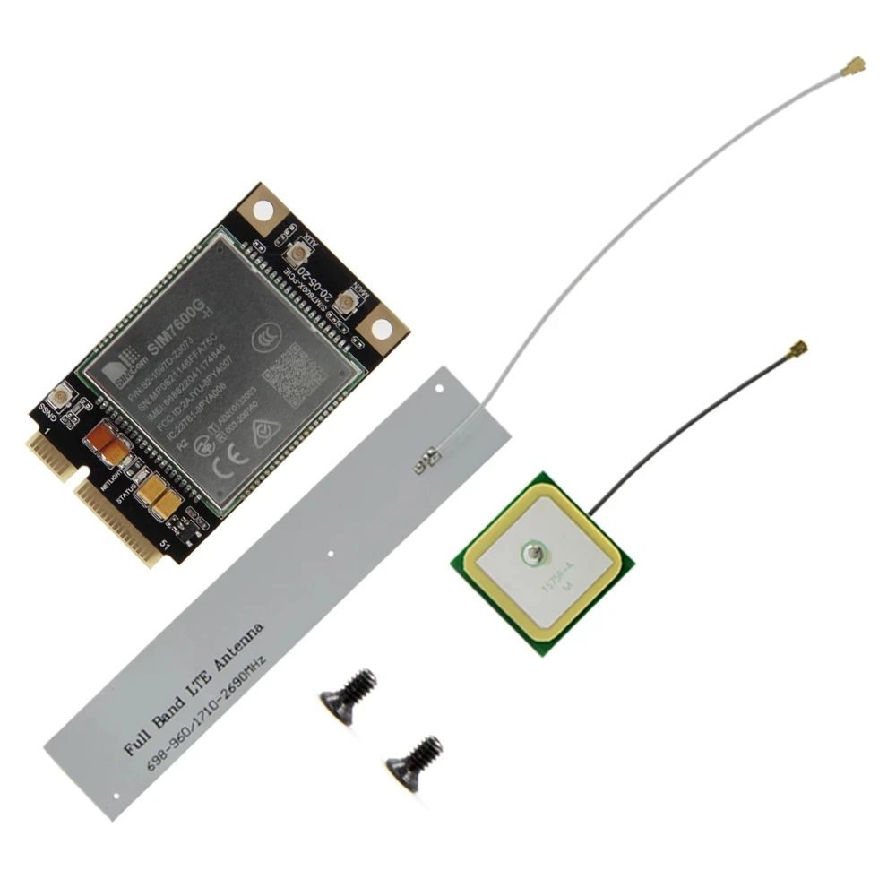 

LILYGO® TTGO T-PCIE Module ESP32 Chip Support WIFI Bluetooth Nano Card SIM Series Composable Development Board