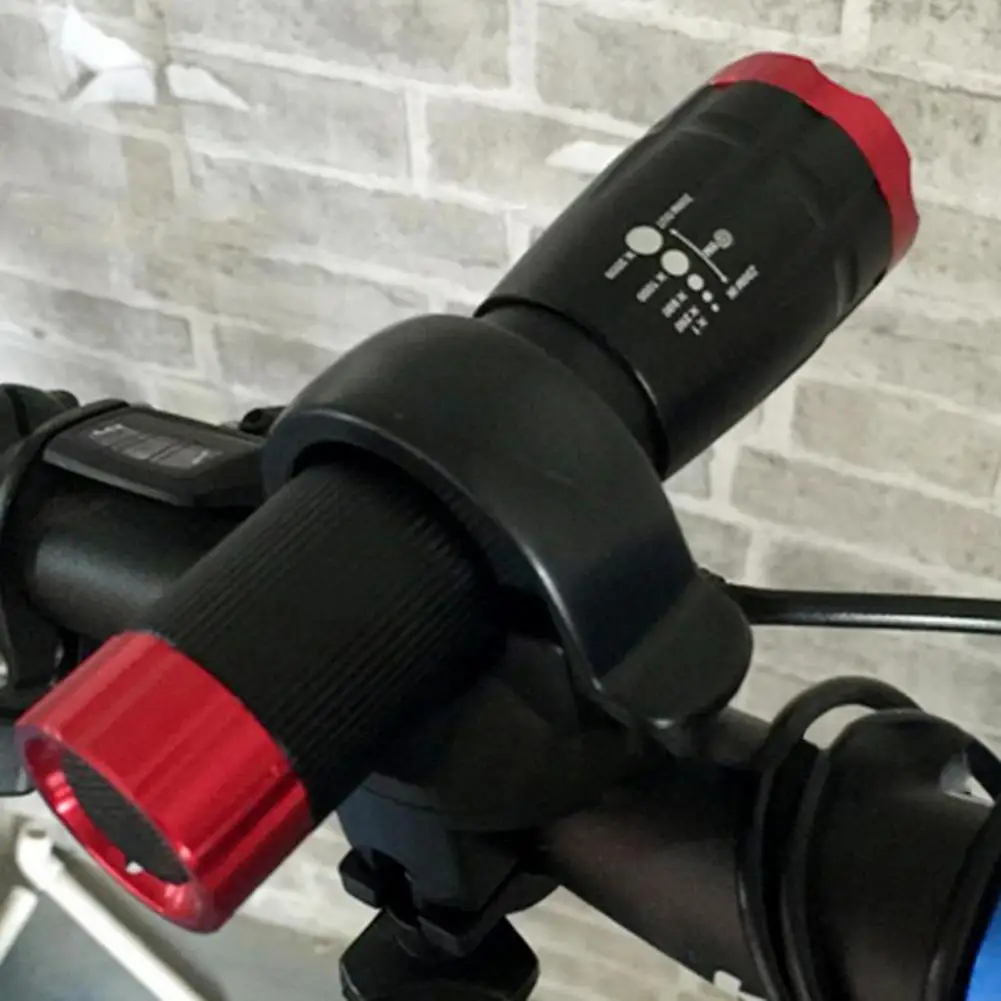 

Bicycle Light Holder 360 Degree Rotation Universal Accessory LED Torch Headlight Pump Stand Mount for Bike