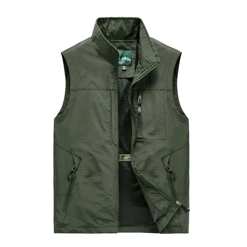 

Mens Vests Men's Summer Sleeveless Vest Spring Autumn Travels Photograph Vest Outdoors Waistcoat Vest Male Clothes Plus size 6XL