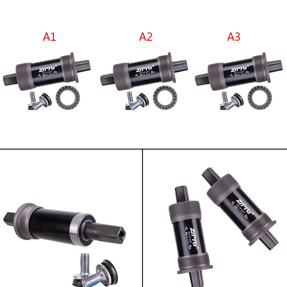 

10.3/11.05/11.6cm Bicycle Square Taper Bottom Bracket Bike Axis for Fat Snow